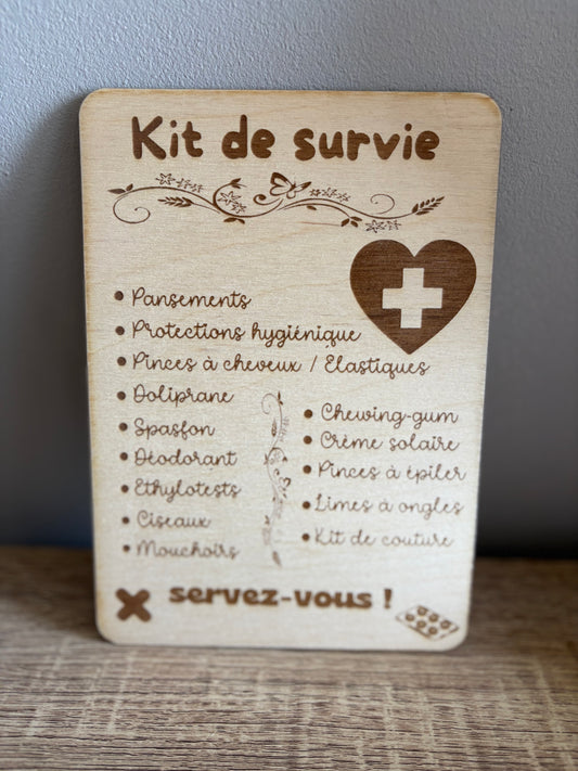 Kit de survie A5