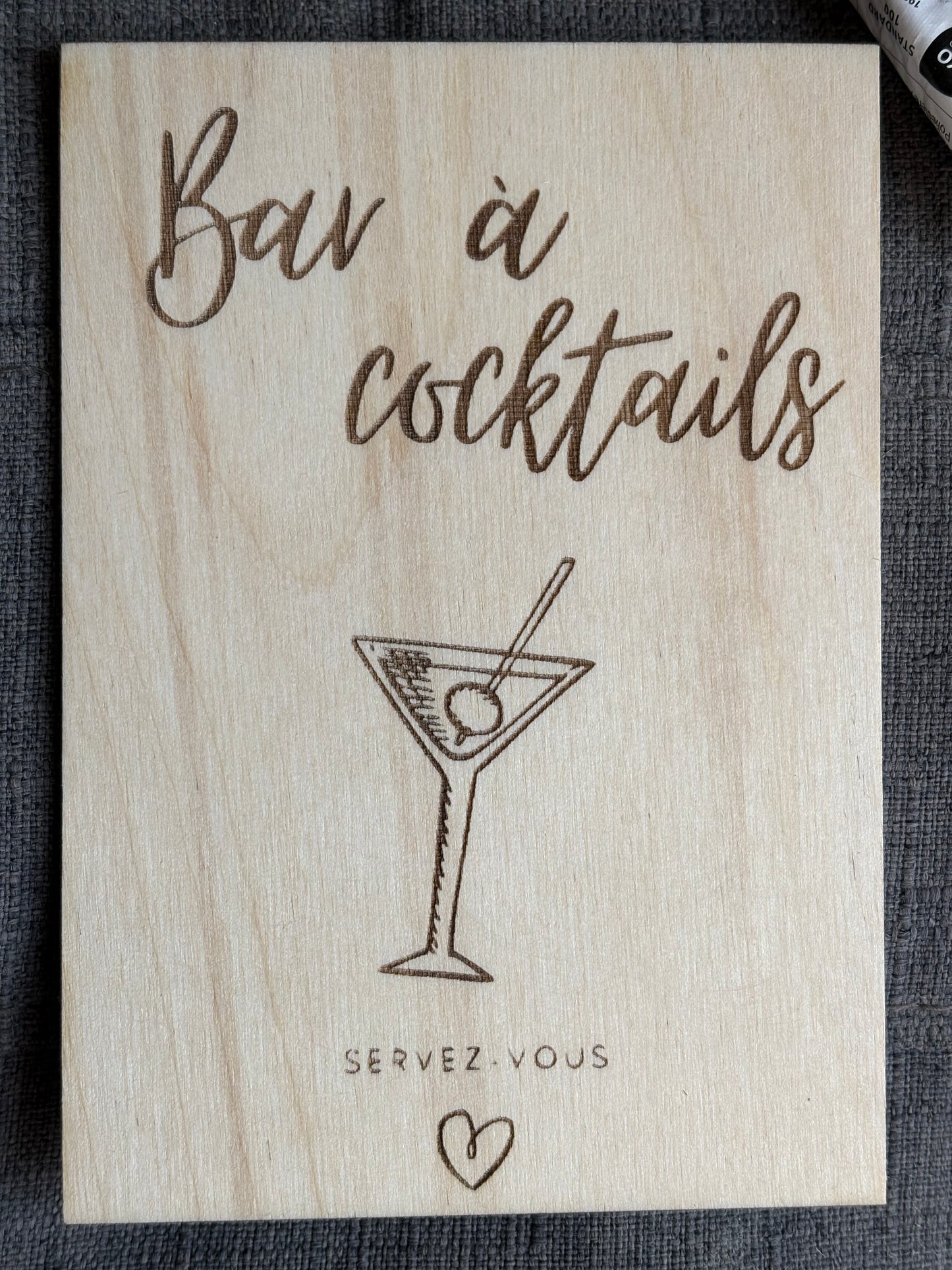 Bar à cocktails