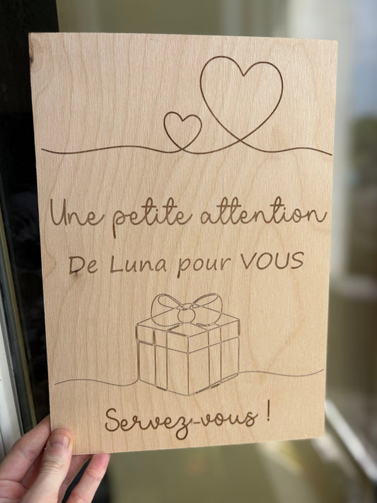 Petite attention Baptême