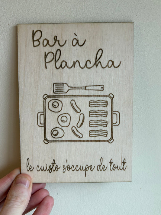 Bar à plancha
