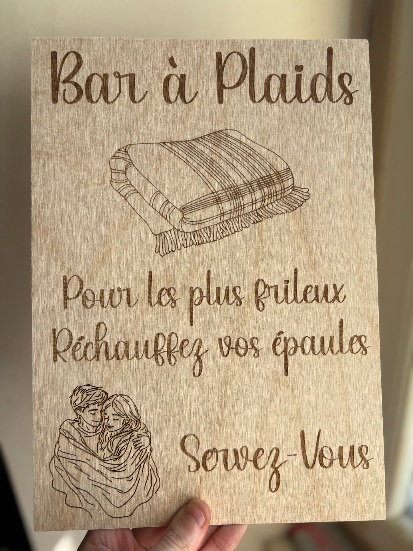 Bar à plaids