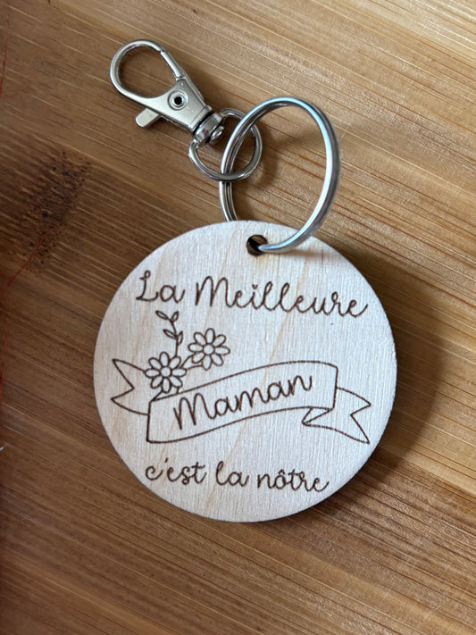 Porte clefs Meilleur maman