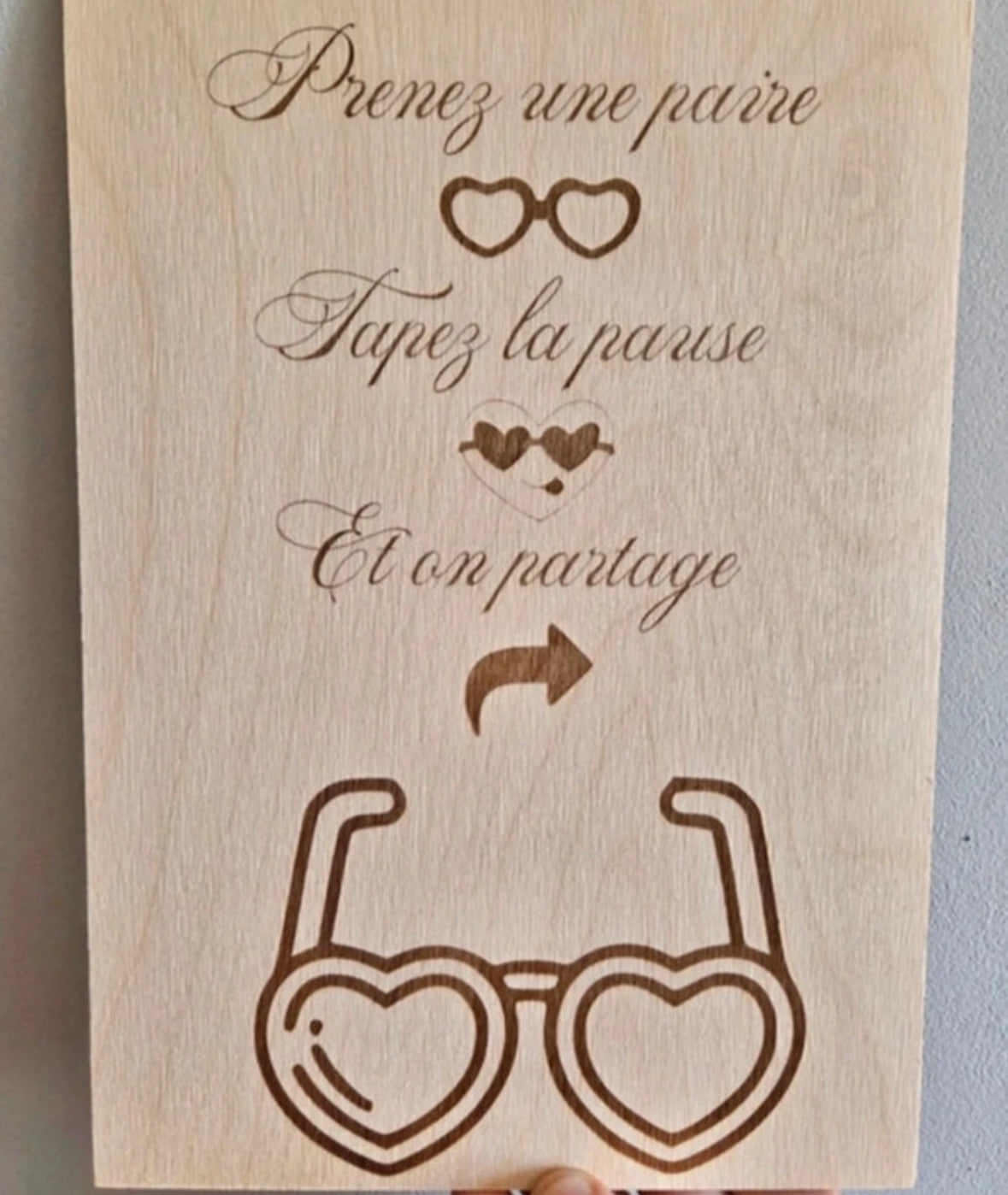 Affiche lunettes