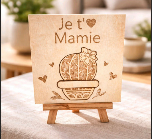 Cadeau Message mamie