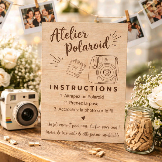 Affiche Atelier Polaroïd