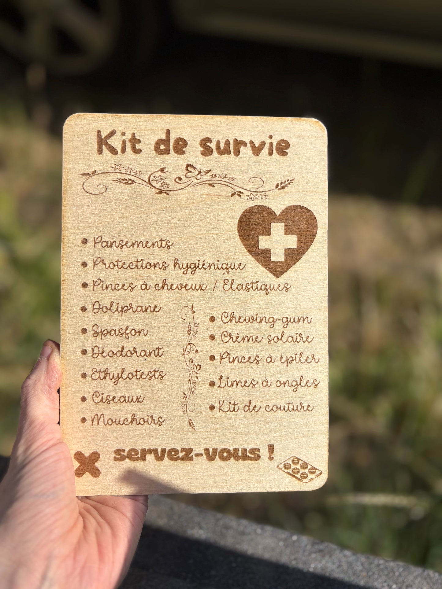 Kit de survie A5
