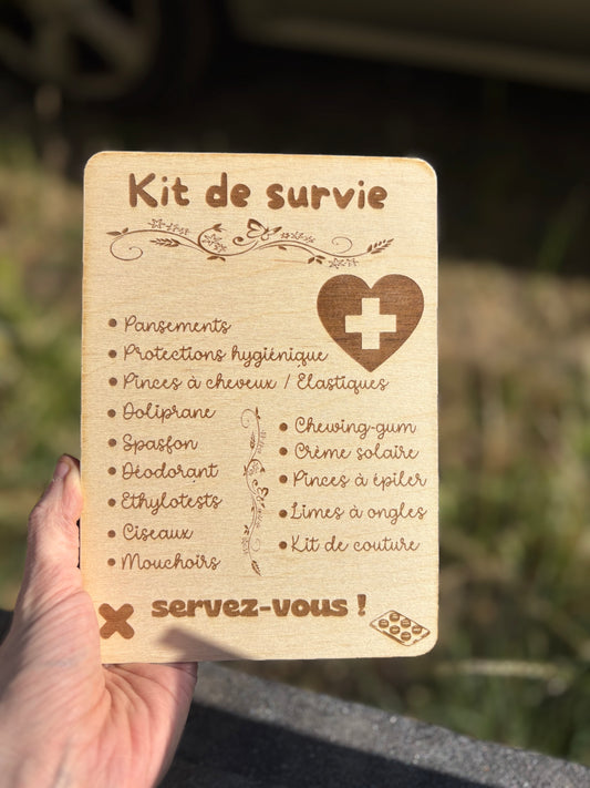 Kit de survie A5