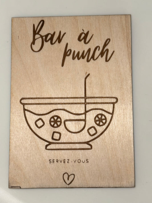 Bar à punch