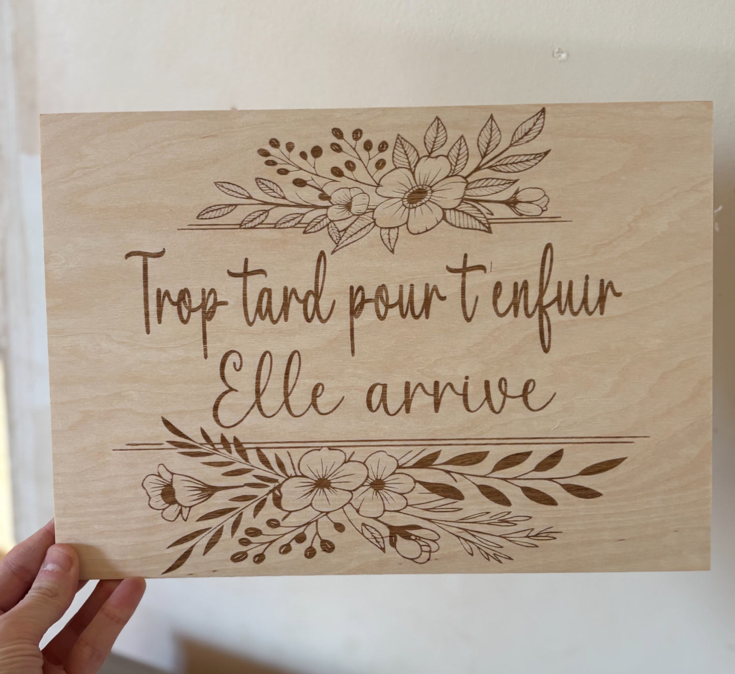 Lot de 2 pancartes mariage