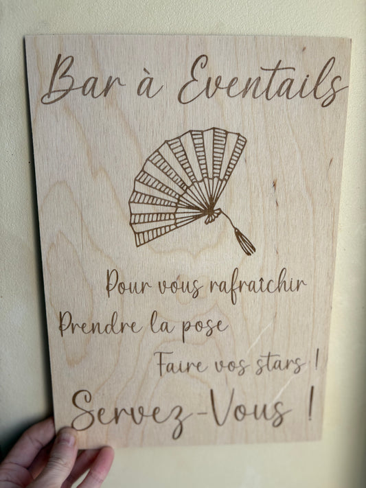 Bar à éventails