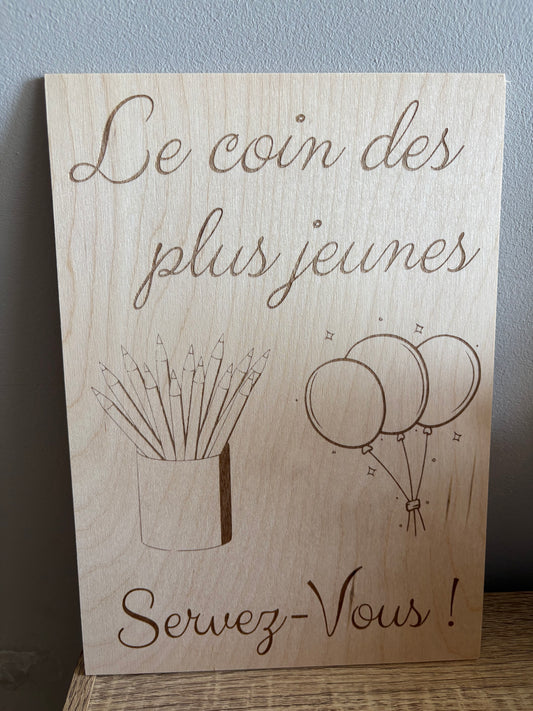 Affiche Coin des jeunes