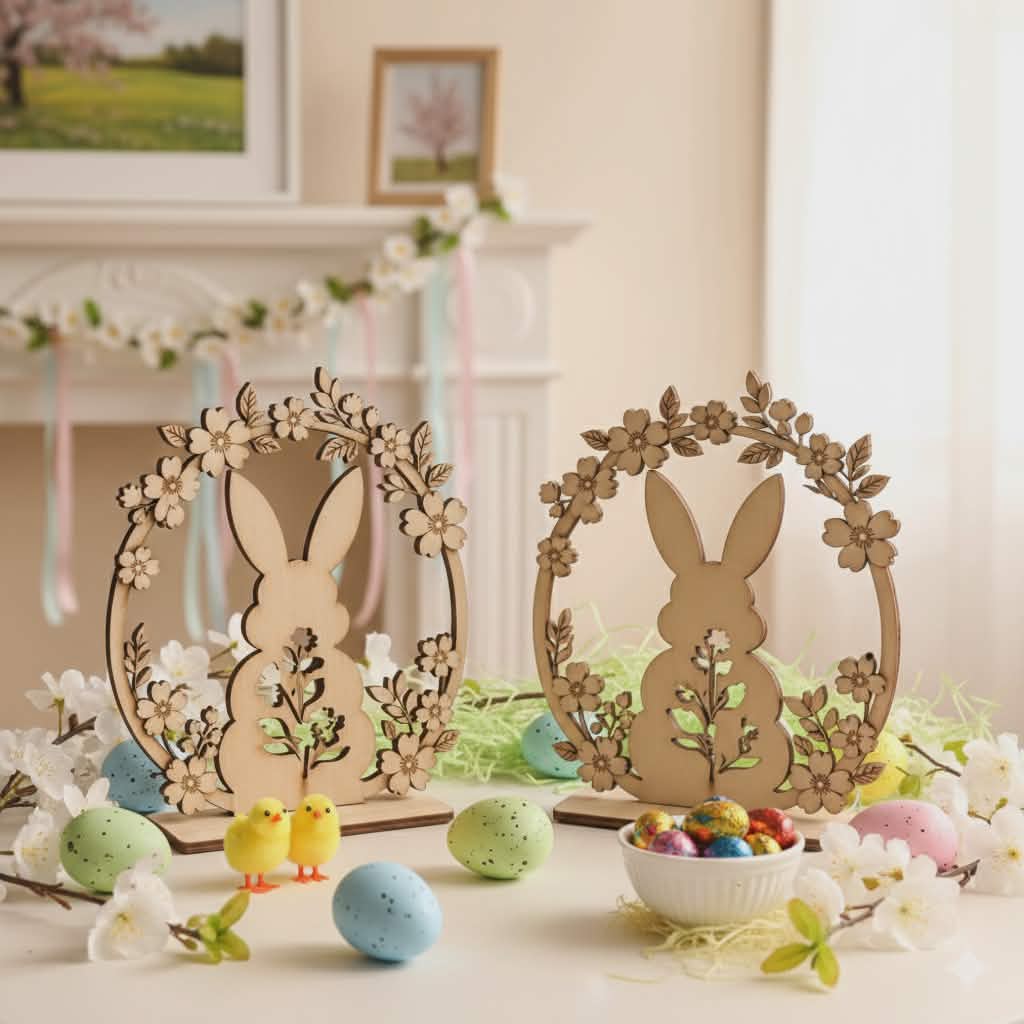 Décoration couronne Pâques