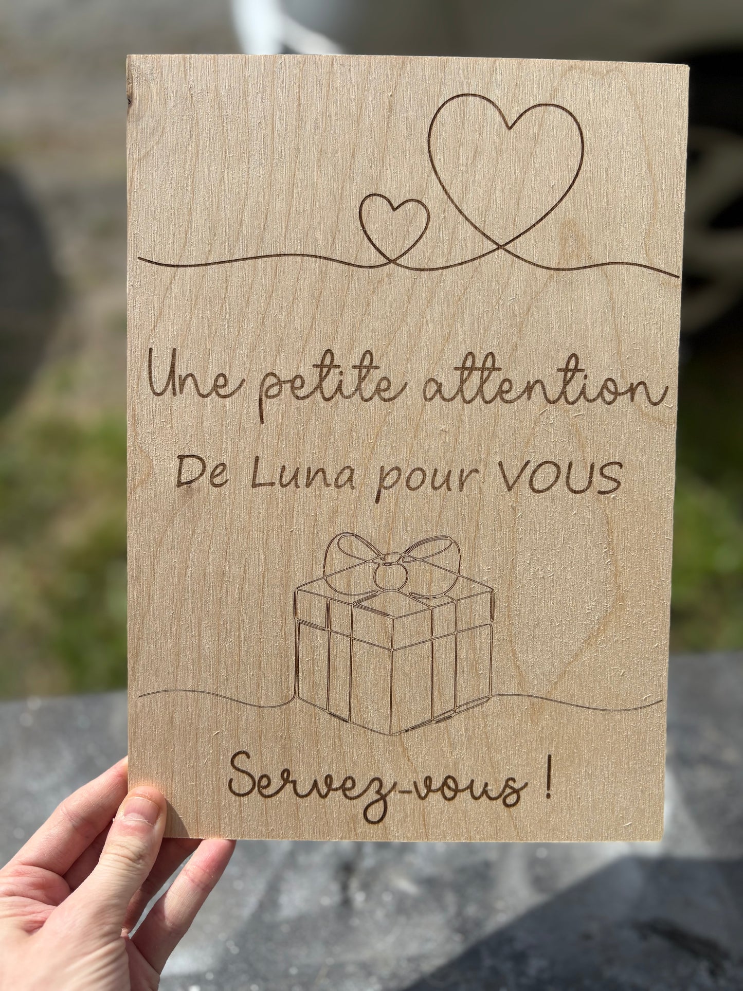 Petite attention Baptême