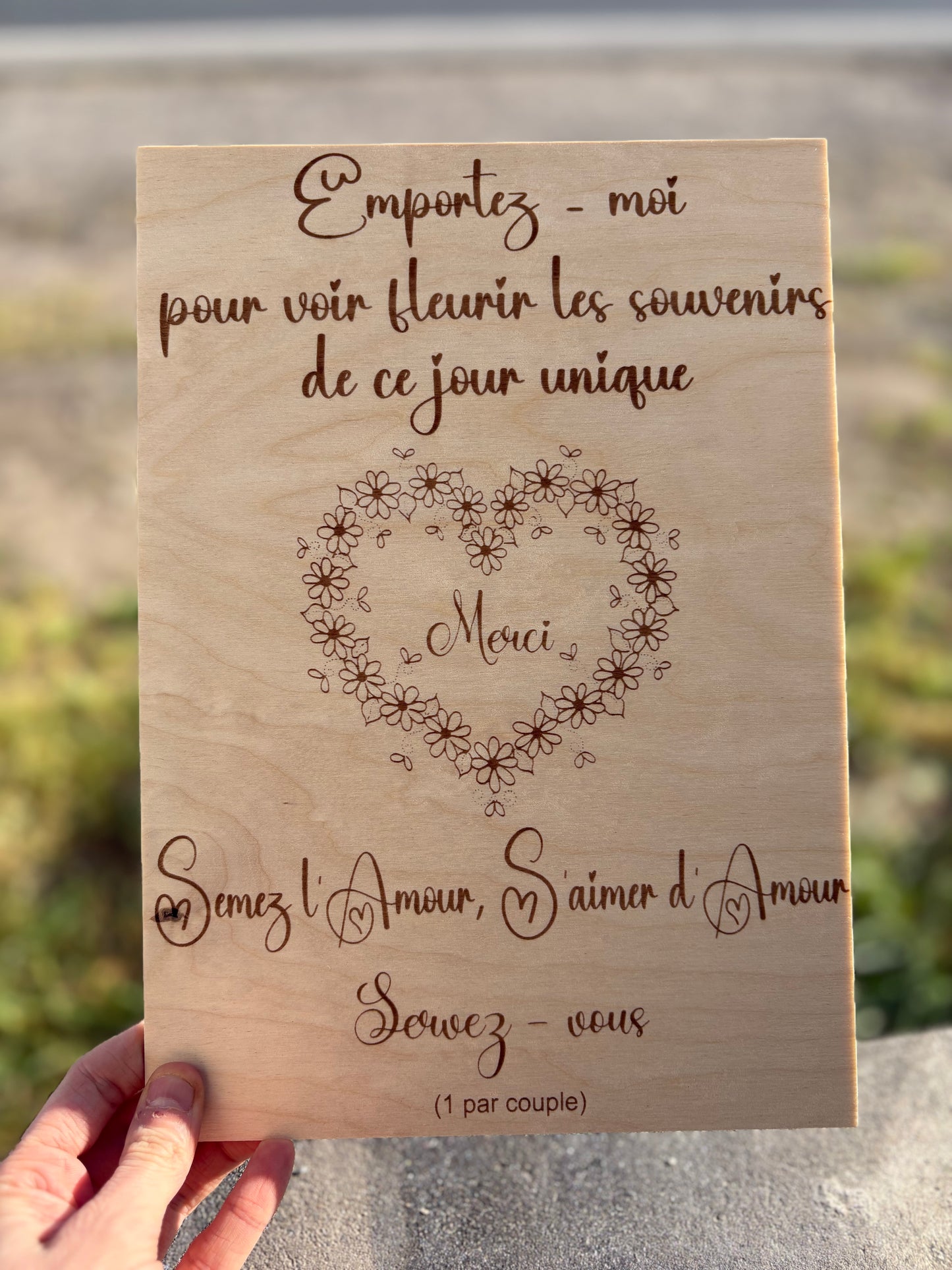 Semez l’amour, s’aimer d’amour