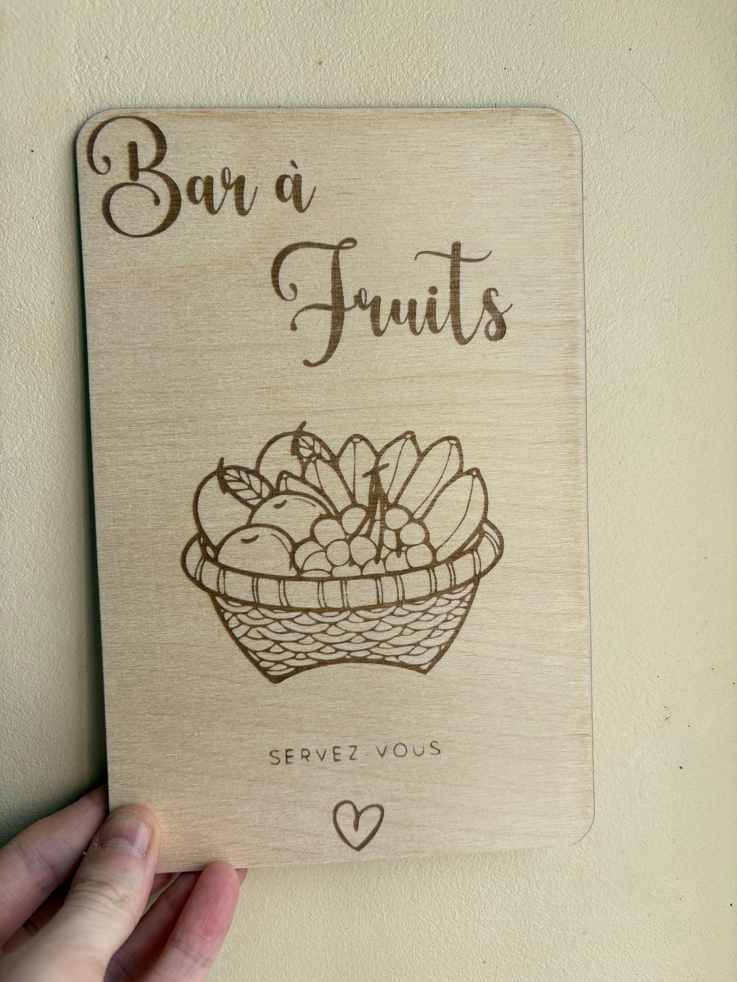 Bar à fruits