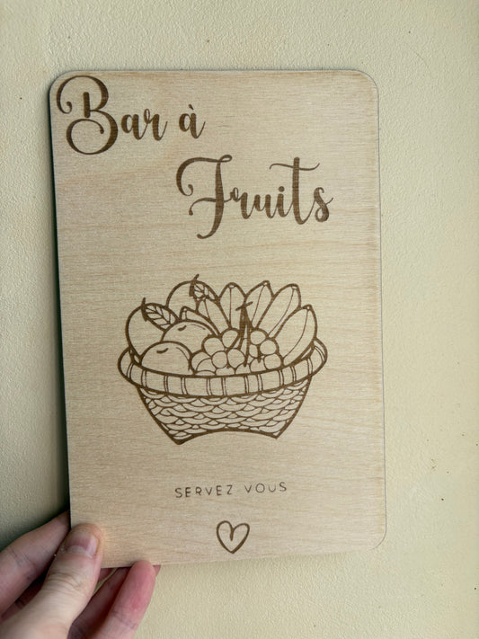Bar à fruits