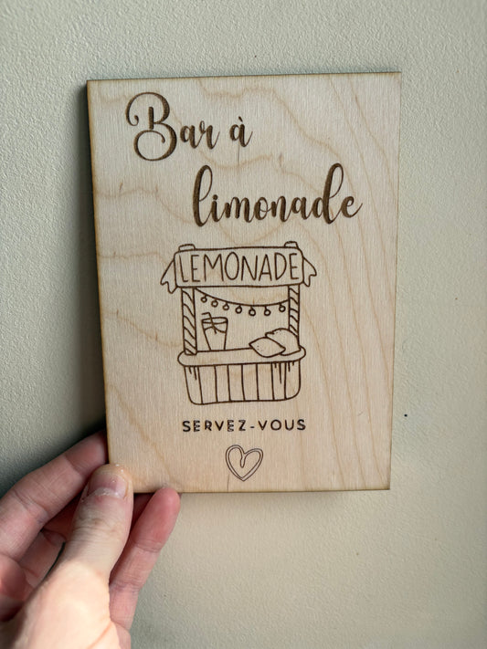 Bar à limonade