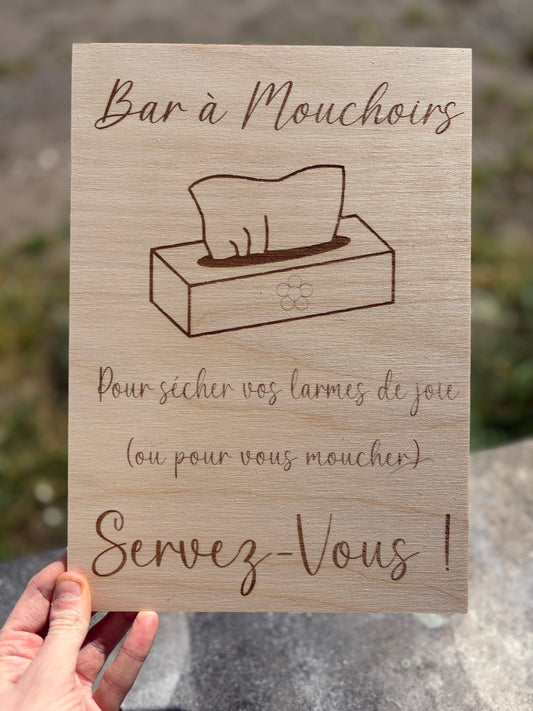 Bar à mouchoirs