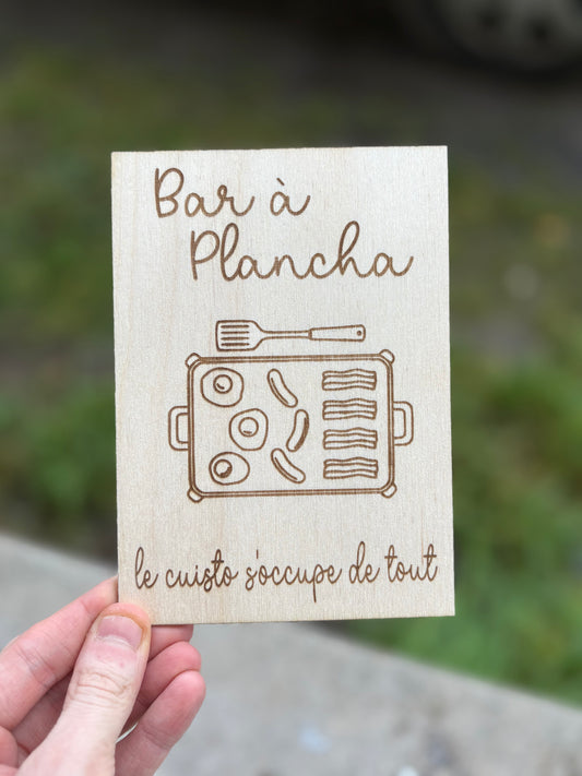 Bar à plancha