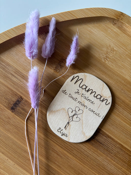 Magnet Je t’aime de tout mon cœur