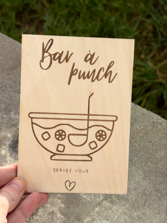 Bar à punch