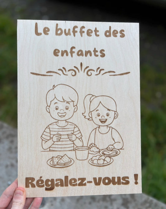 Buffet des enfants