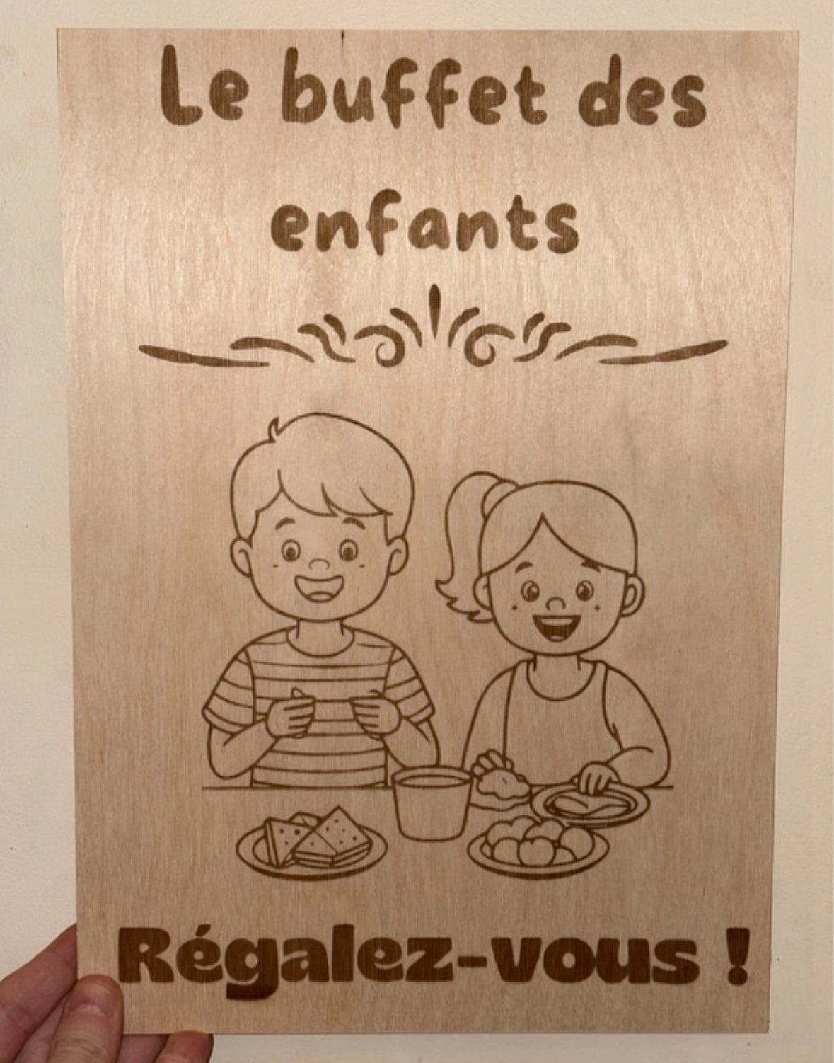 Buffet des enfants