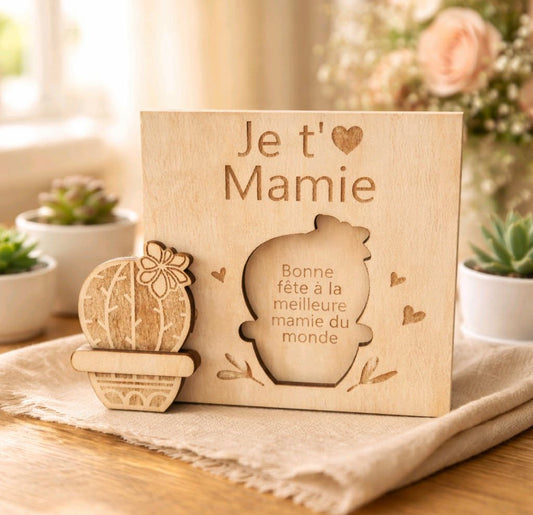 Cadeau Message mamie
