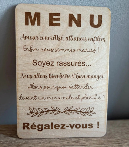 Le Menu