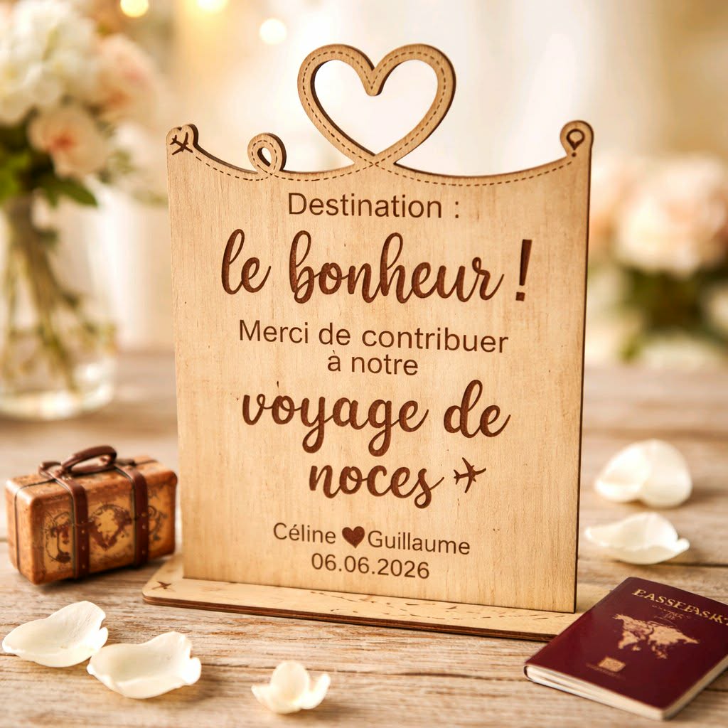 Affiche voyage de noces