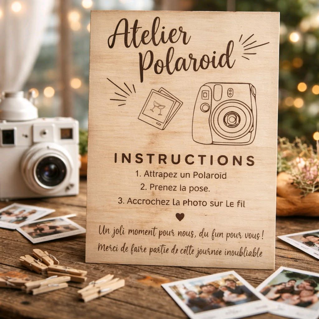 Affiche Atelier Polaroïd