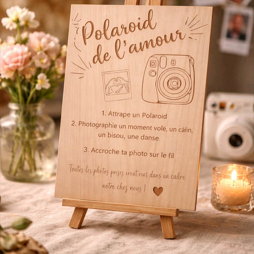 Affiche Polaroïd de l’amour