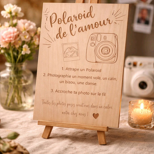 Affiche Polaroïd de l’amour