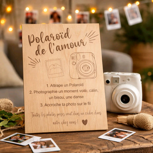 Affiche Polaroïd de l’amour