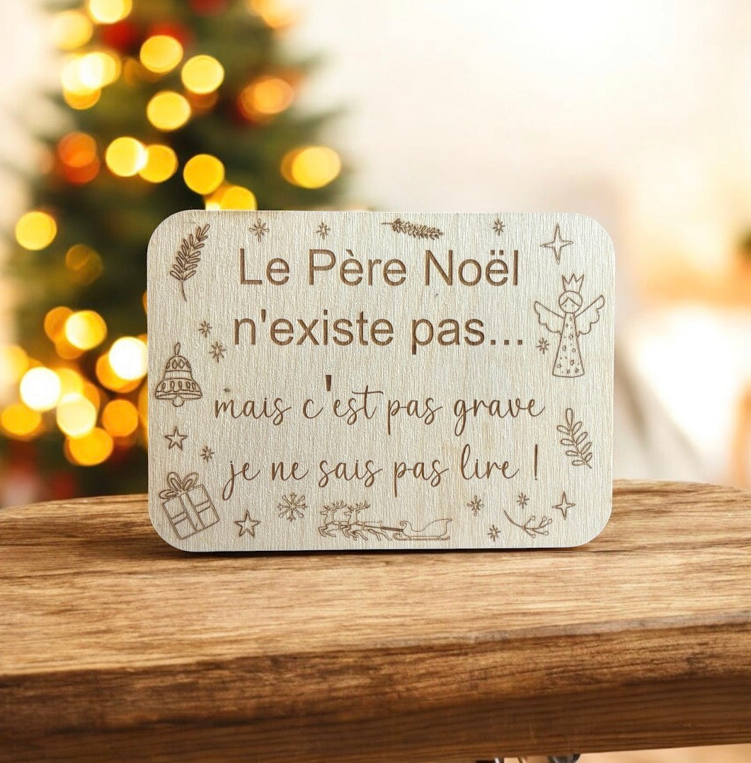 Affiche le Père Noël n’existe pas